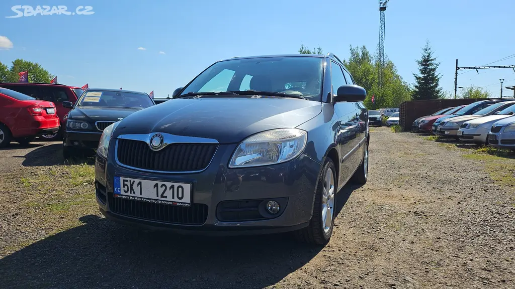 Škoda Fabia II 1.4i 16V kombi 63kW, 2009, klima